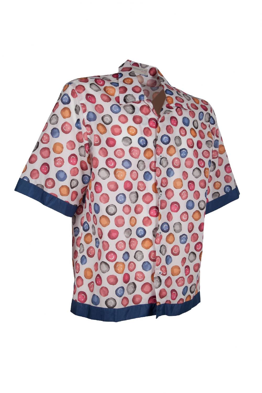 Poggianti Camicia Fantasia VICCHIO-58-719-01 In Linea