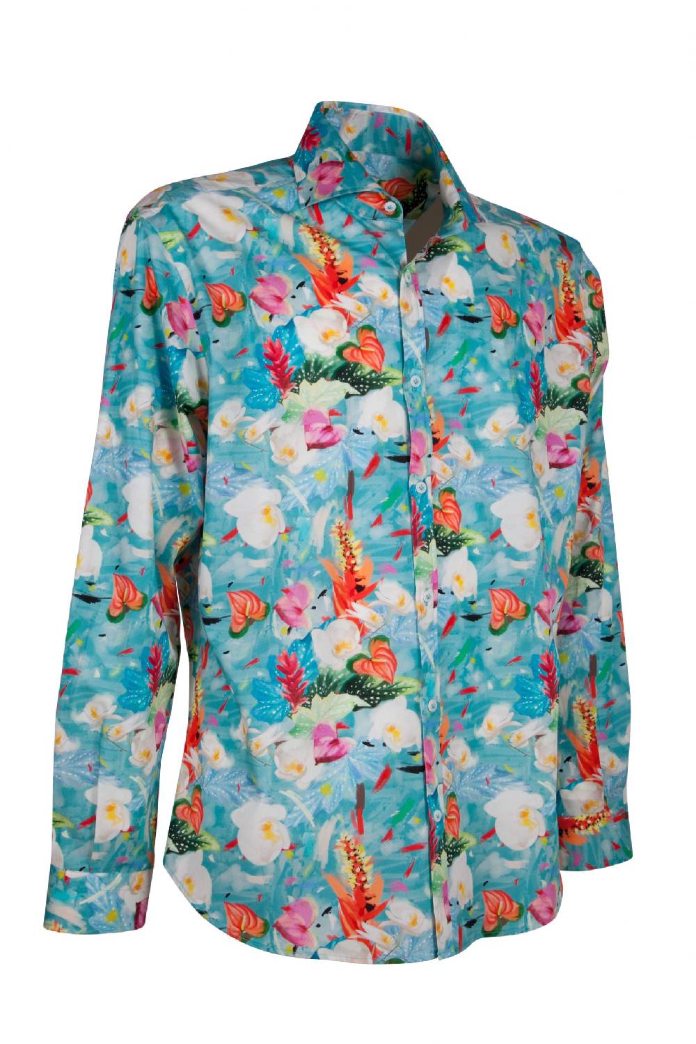 Poggianti Camicia Fantasia PISA-31F-739-01 Qualità
