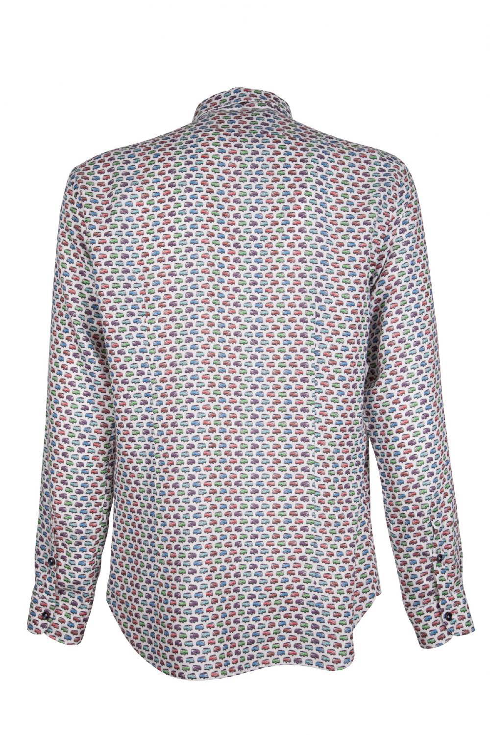 Poggianti Camicia Fantasia RIBOLLA-72-794-02 Qualità Garantita
