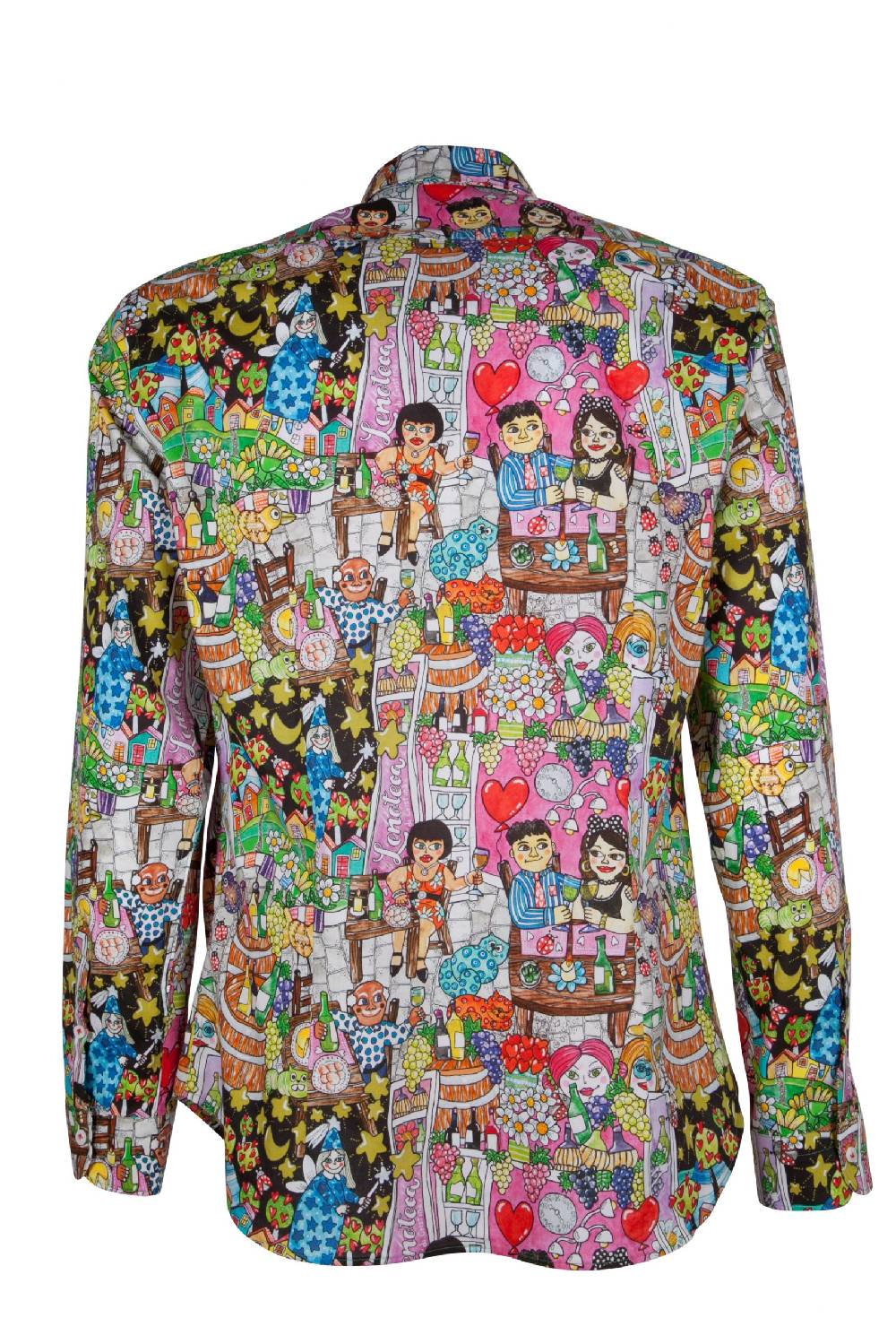 Poggianti Camicia Fantasia PISA-62F-773 Pezzi Unici