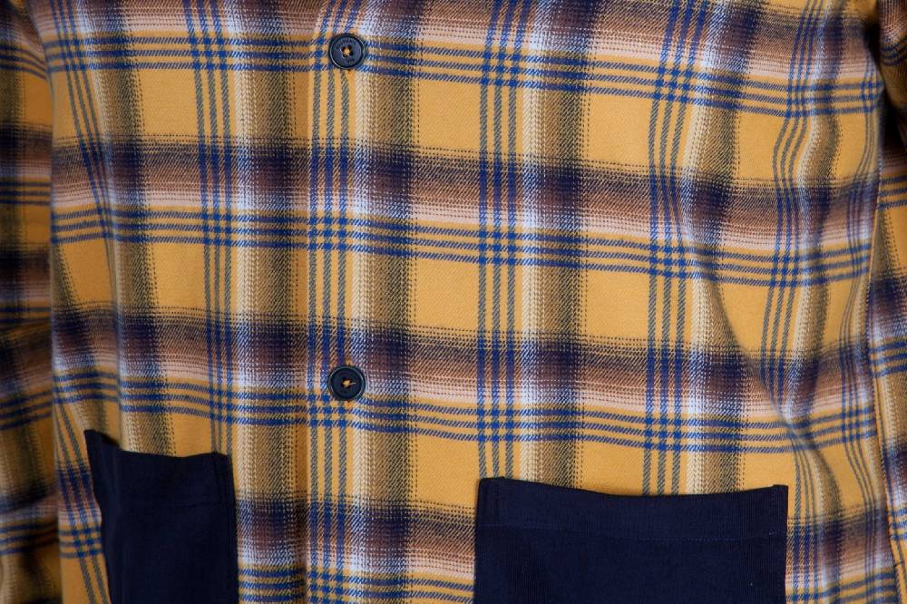 Poggianti Camicia in flanella a quadri LONDA-66-632 Qualità Garantita