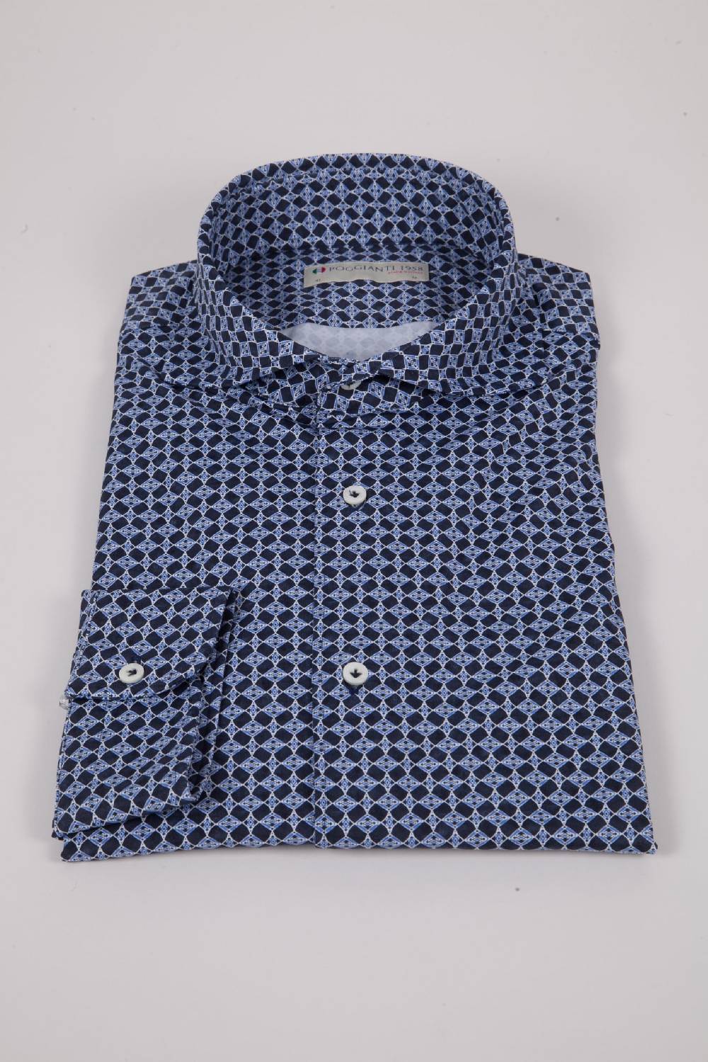 Poggianti Camicia in Tessuto tecnico ACTIVE 601 Negozi Online