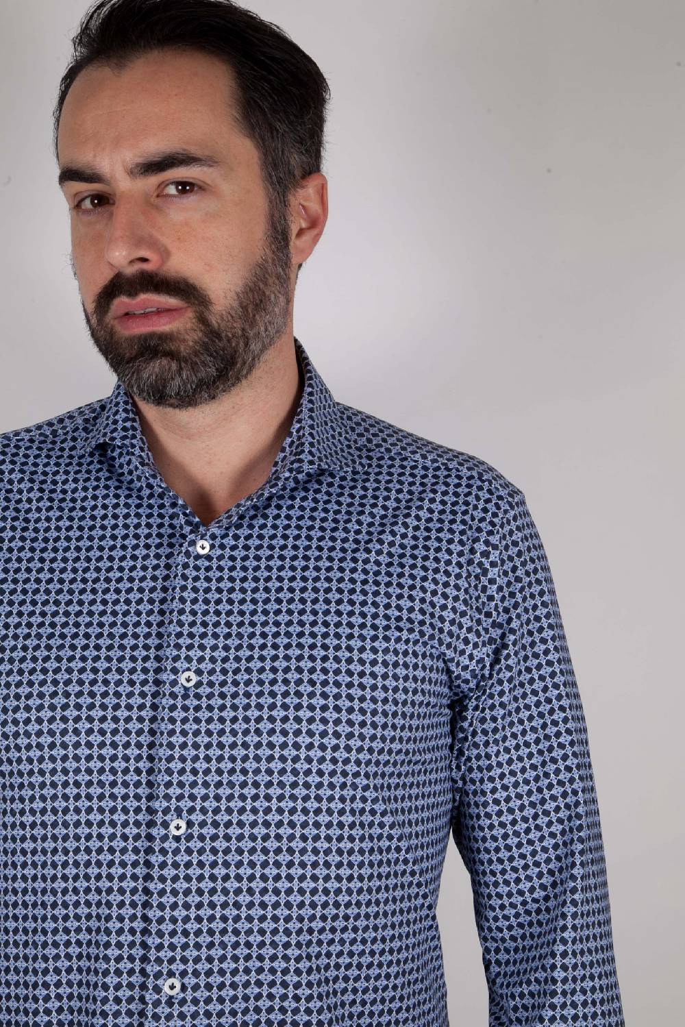 Poggianti Camicia in Tessuto tecnico ACTIVE 601 Negozi Online