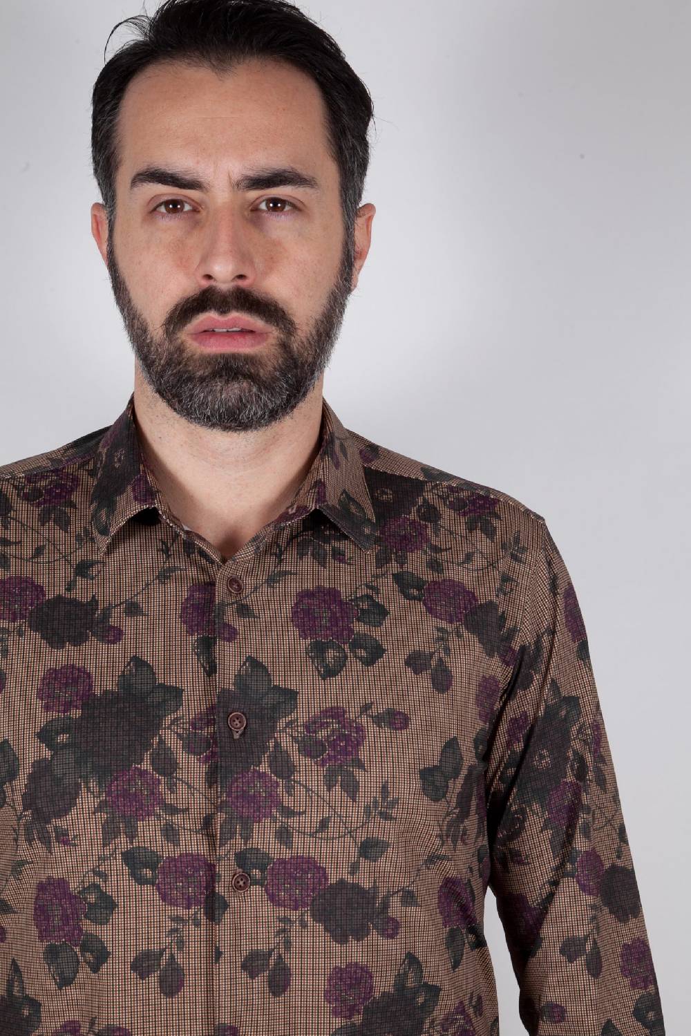Poggianti Camicia in Tessuto tecnico ACTIVE 597 Consegna Veloce
