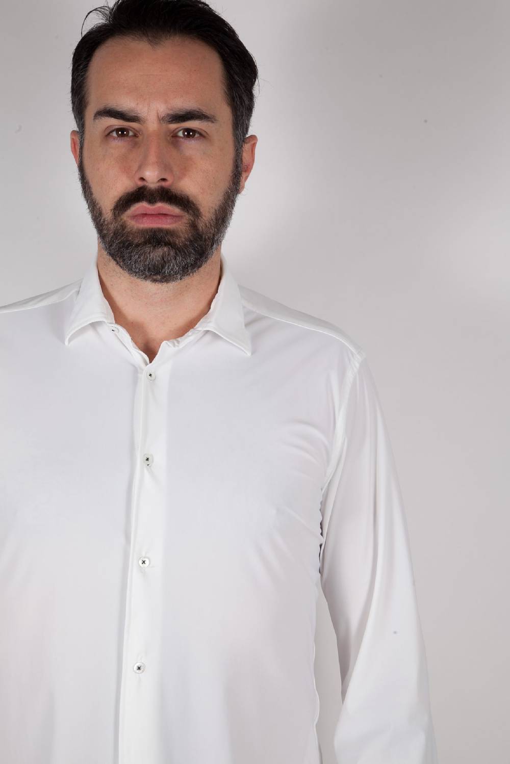 Poggianti Camicia in Tessuto tecnico ACTIVE 596-01 Sottocosto