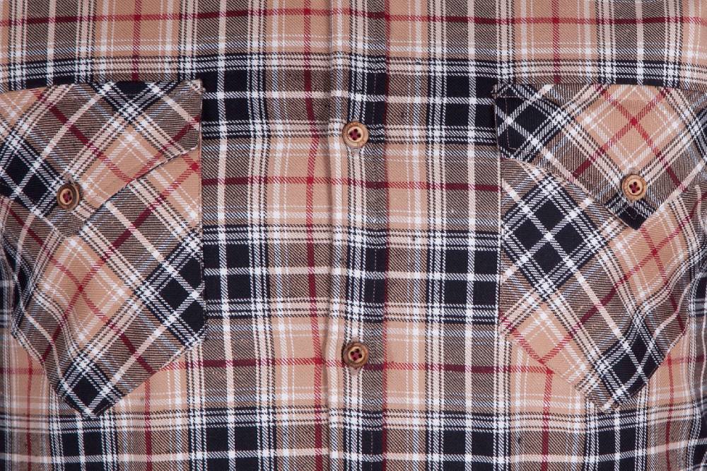 Poggianti Camicia a quadri VAIANO-95F-573-01 Sottocosto