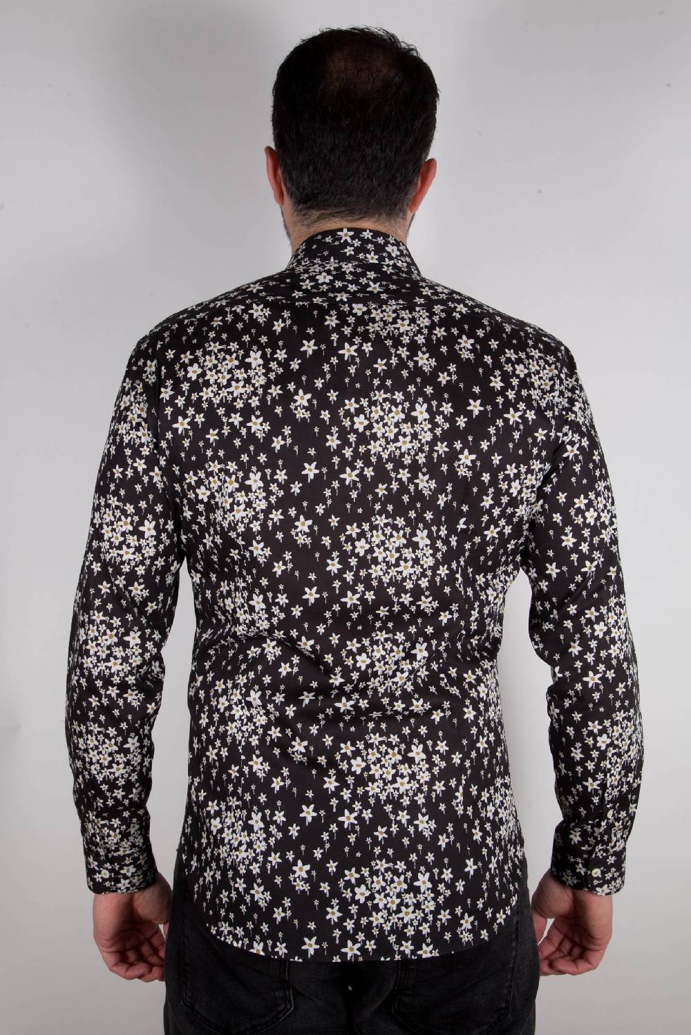 Poggianti Camicia con stampa floreale FIRENZE-UBBF-555-02 Sconto