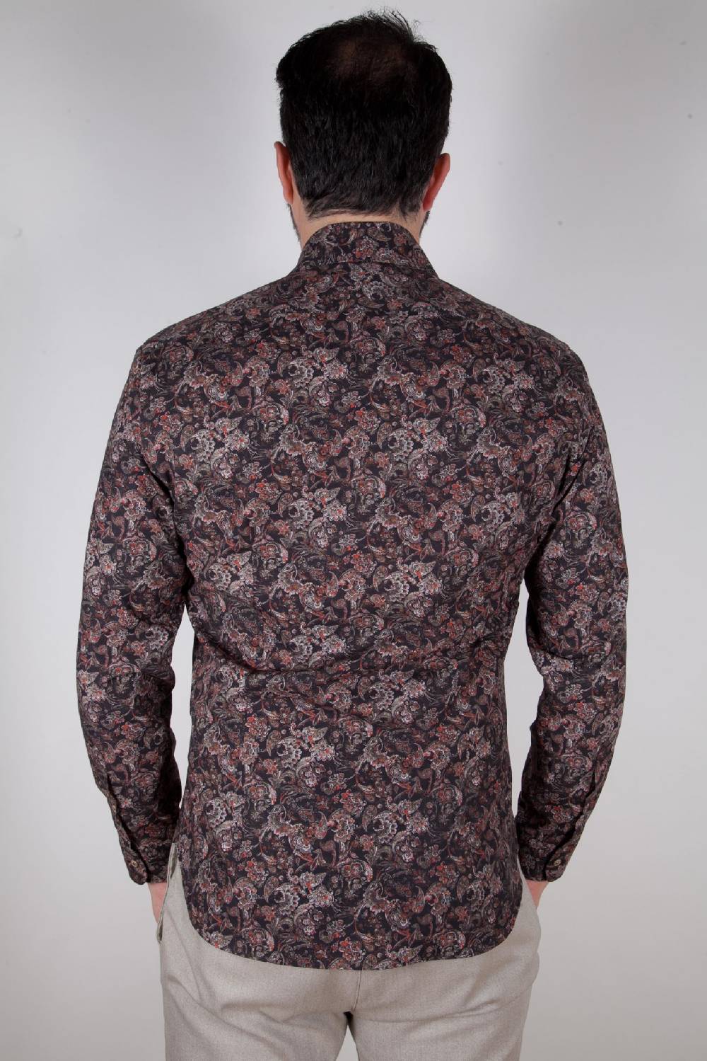 Poggianti Camicia con stampa PISA-31F-549-01 Offerta