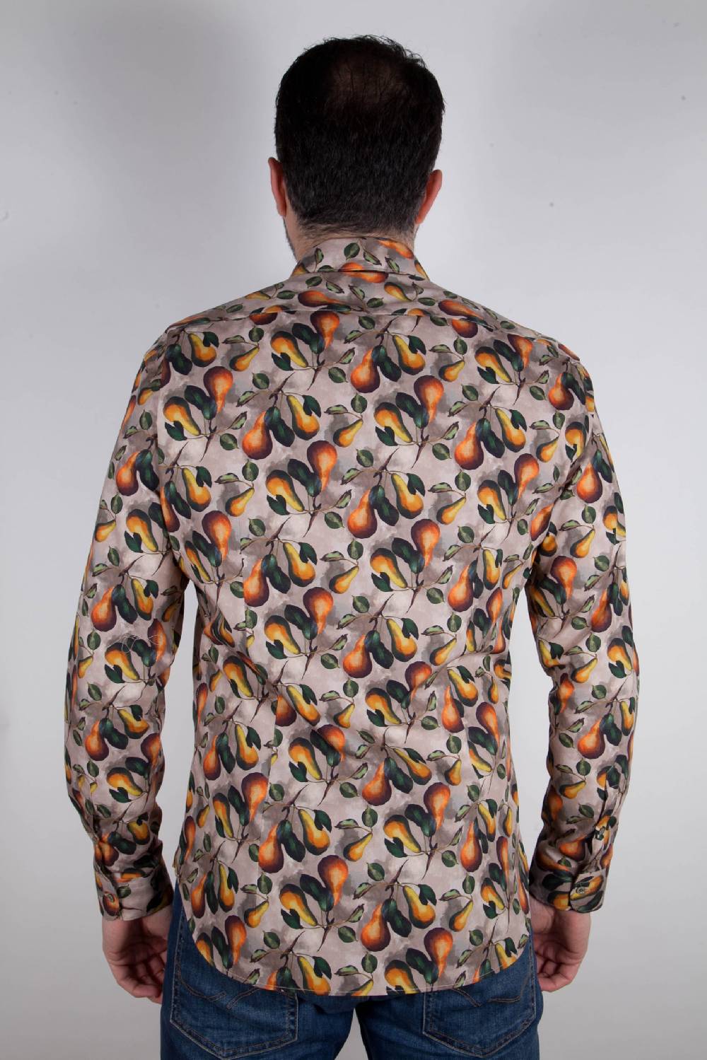 Poggianti Camicia con stampa frutta PISA-66F-536-01 Online