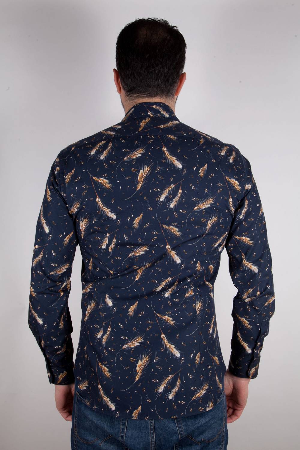 Poggianti Camicia con stampa FIRENZE-95F-533-01 Outlet