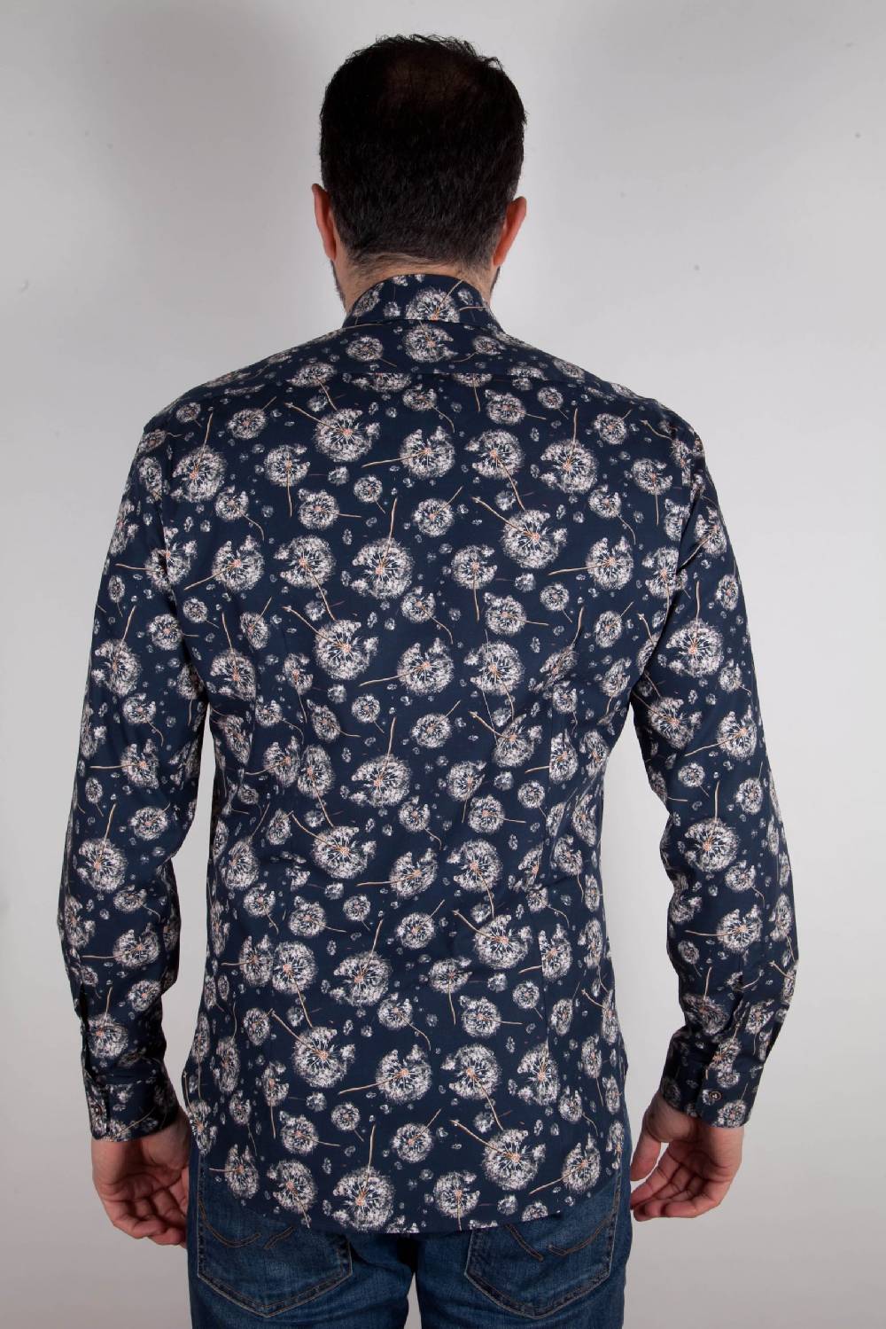 Poggianti Camicia con stampa PISA-73-532-01 In Vendita