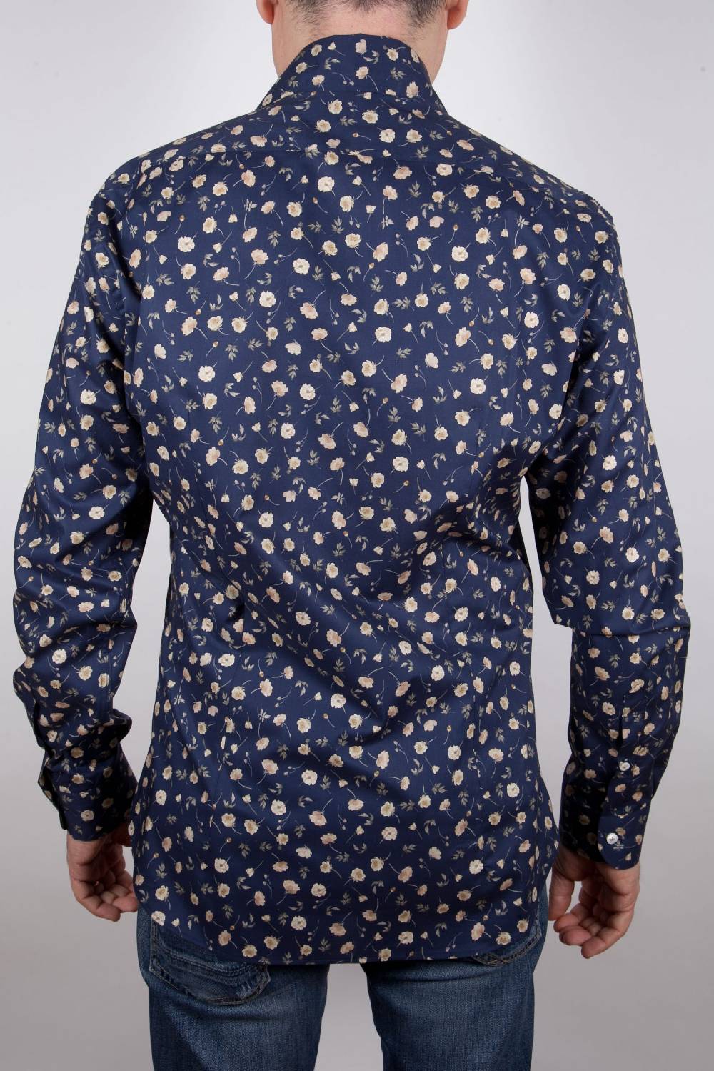 Poggianti Camicia con stampa FIRENZE-31F-521-03 Vendita Economica