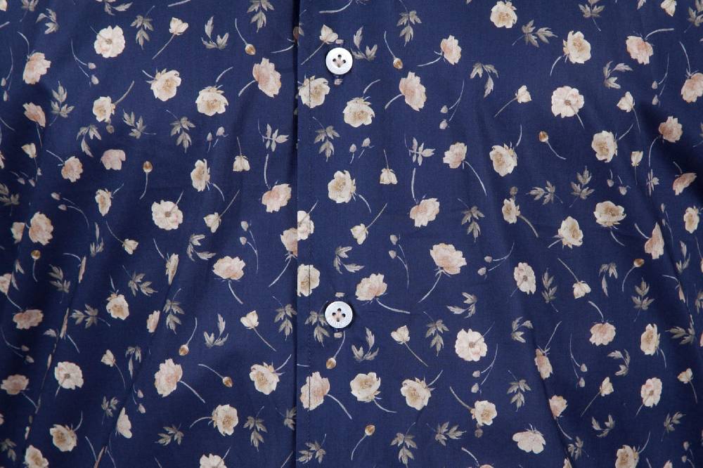 Poggianti Camicia con stampa FIRENZE-31F-521-03 Vendita Economica