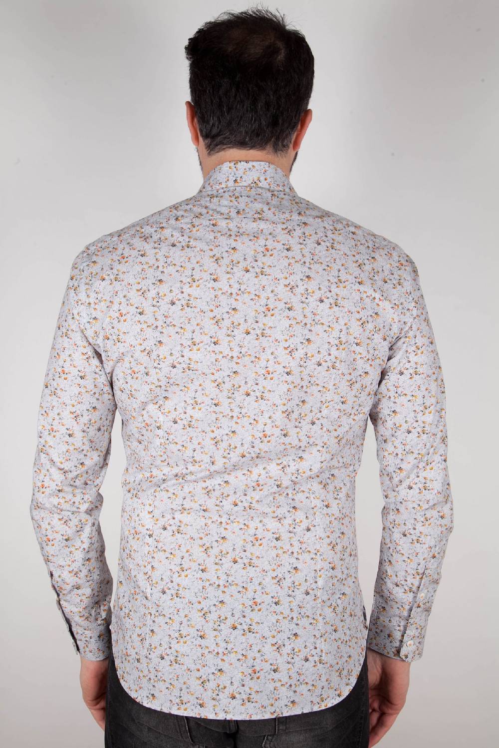 Poggianti Camicia con stampa PRACCHIA-62M-513-03 Vendite Flash