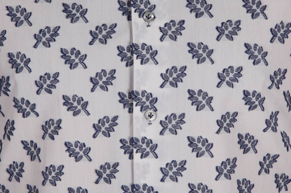 Poggianti Camicia Fil Coupe Collo Italiano FIRENZE-61-507-01 Negozio