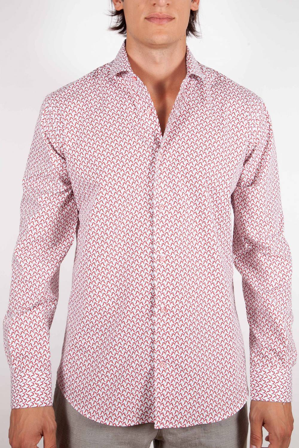Poggianti Camicia Fantasia Collo francese 317-02 2025