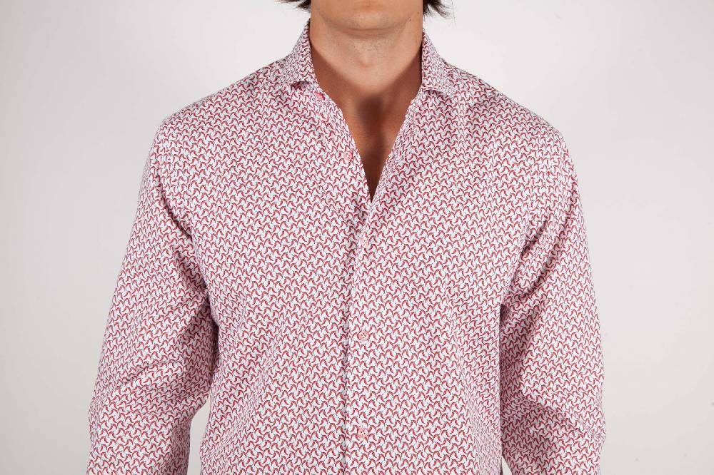 Poggianti Camicia Fantasia Collo francese 317-02 2025