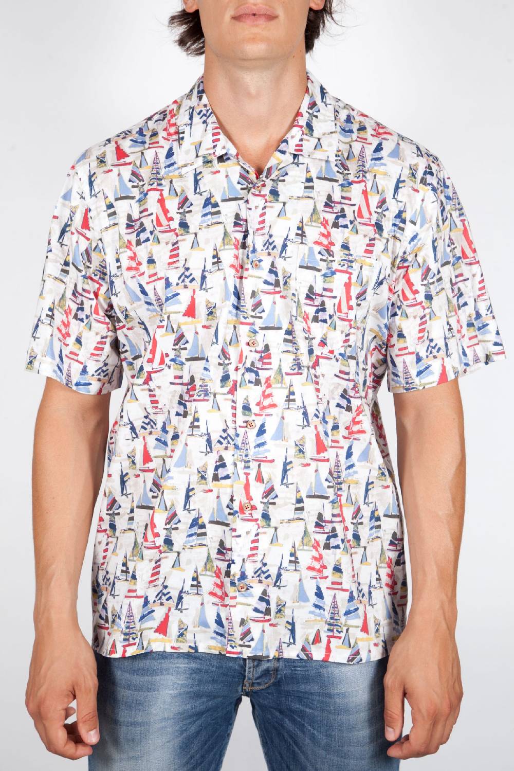 Poggianti Camicia Fantasia Manica corta 346-01 2025