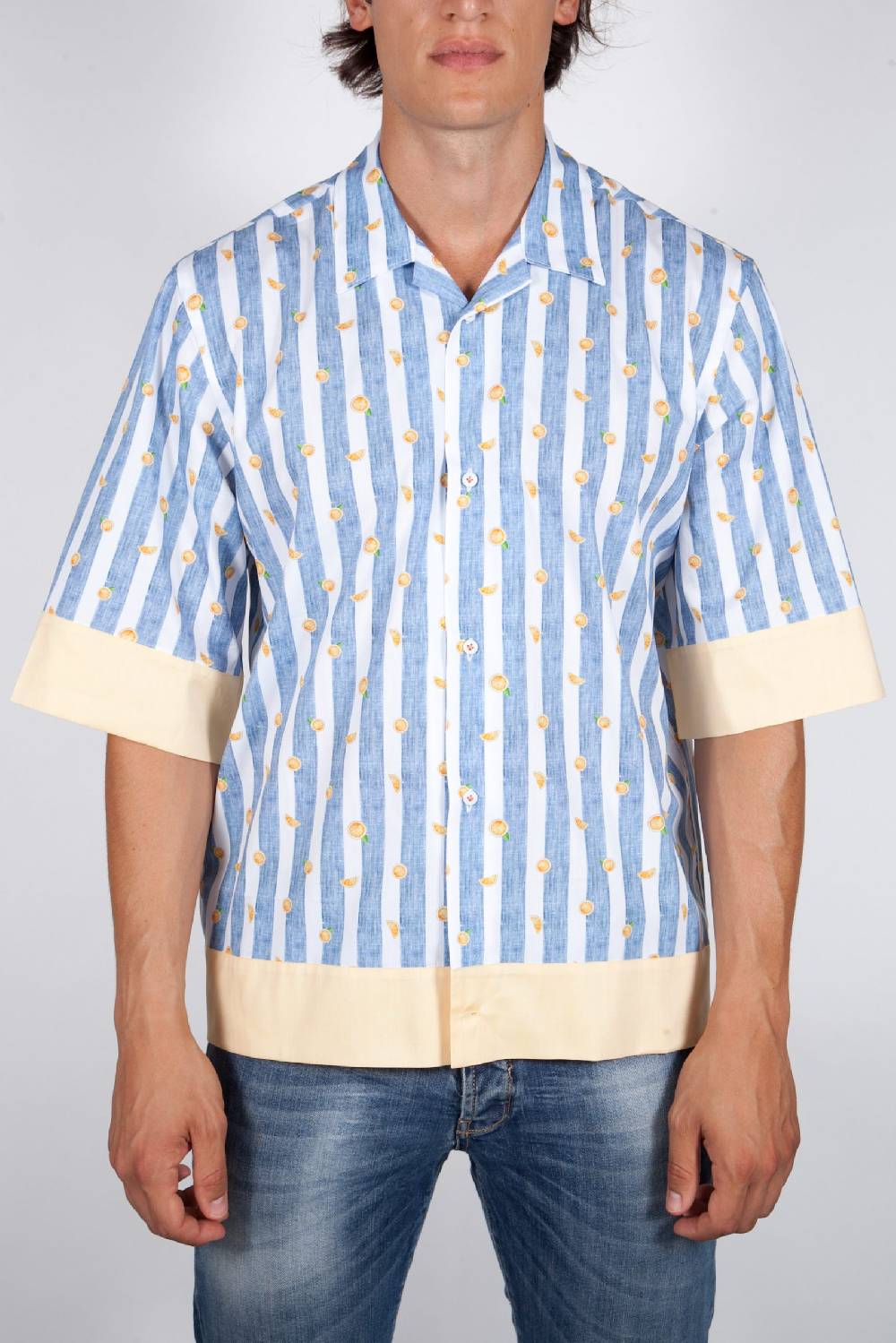 Poggianti Camicia Fantasia Manica corta 328-03 Pezzi Unici
