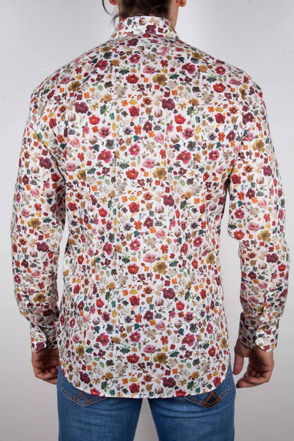 Poggianti Camicia Fantasia Collo Morbido Multicolor Convenienza