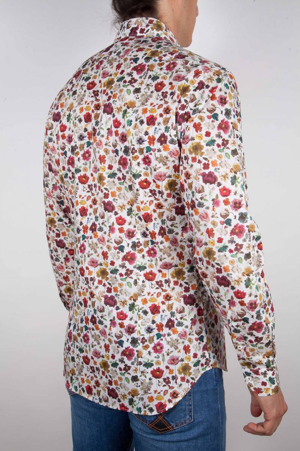 Poggianti Camicia Fantasia Collo Morbido Multicolor Convenienza