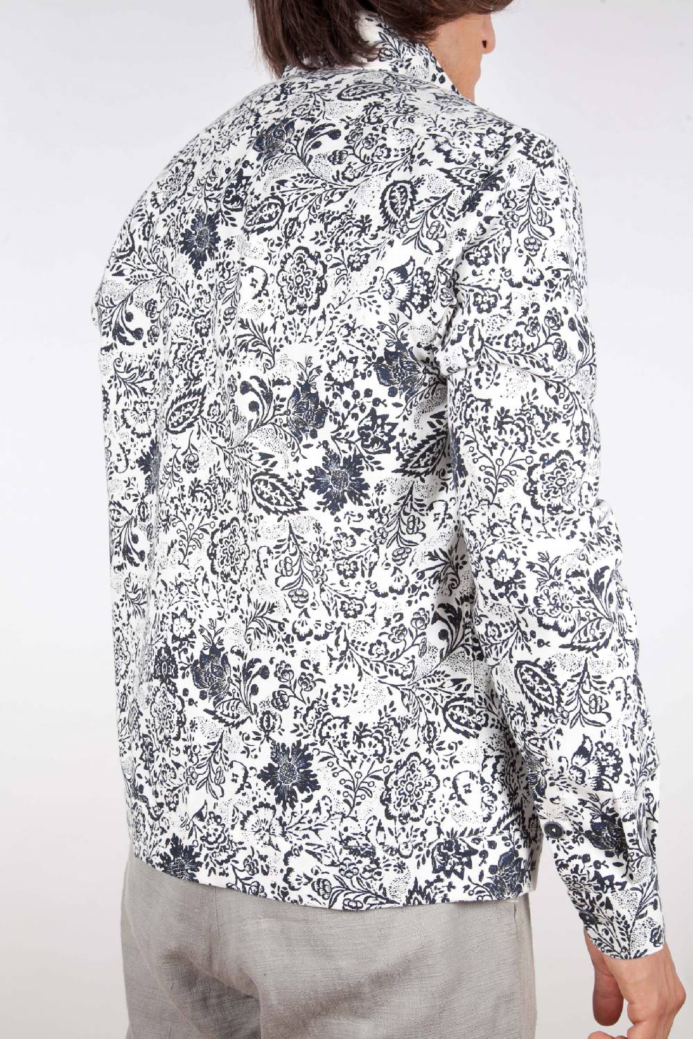 Poggianti Camicia Fantasia Collo Morbido Offerte