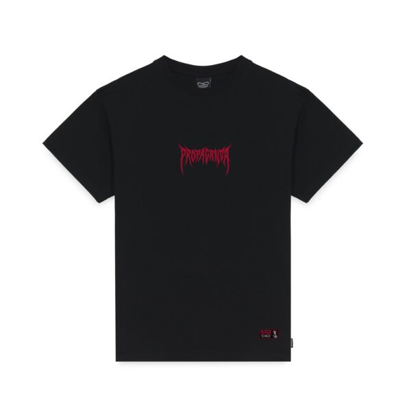 Propaganda Ribs Crown T-Shirt – Black I Più Venduti