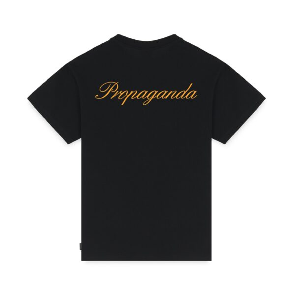 Propaganda Logo Mantis T-Shirt – Black Moda
