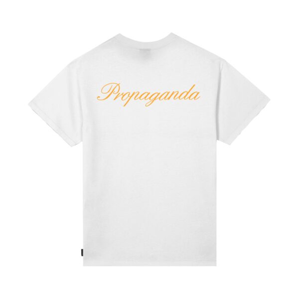 Propaganda Logo Mantis T-Shirt – White 2025