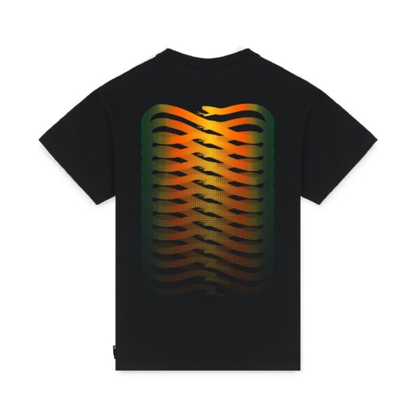Propaganda Ribs Gradient T-Shirt – Black In Vendita