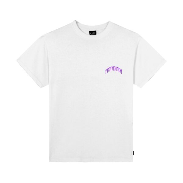 Propaganda Triangle Deer T-Shirt – White 2025