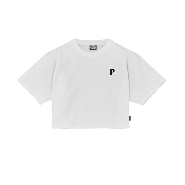 Propaganda Pyromantics Croptop Tee – White 2025