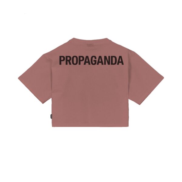 Propaganda Women Logo Croptop Tee – Clay Nuovo