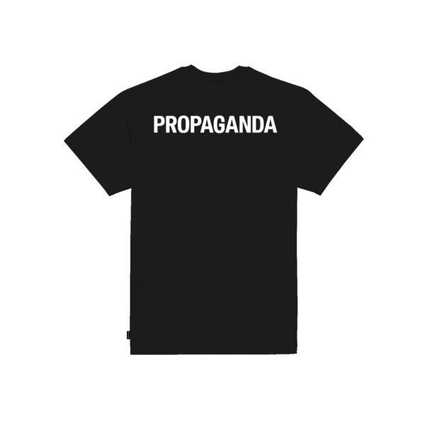 Propaganda Logo Classic Tee – Black Vendita Calda