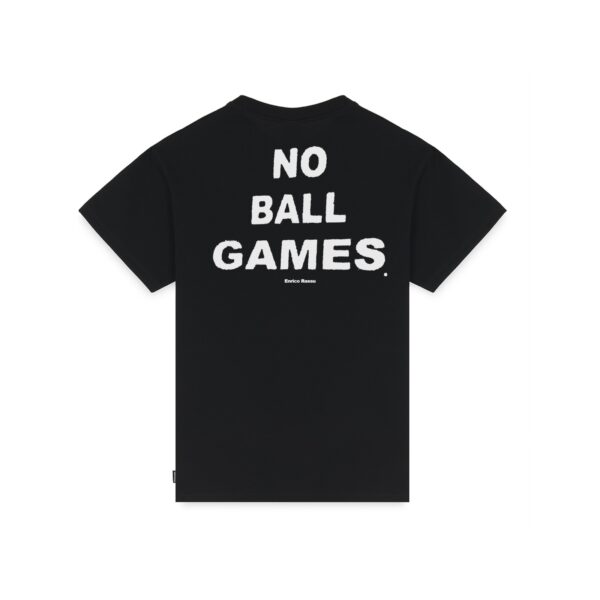 Propaganda Propaganda x Enrico Rassu “No Ball Games” Tee – Black Vendita Economica