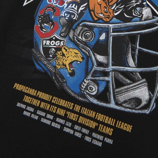 Propaganda Propaganda x IFL Helmet Tee – Black Moda