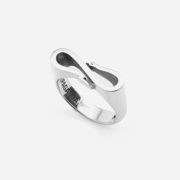 Propaganda Anello Propaganda W/ Nove25 In Argento Vendita
