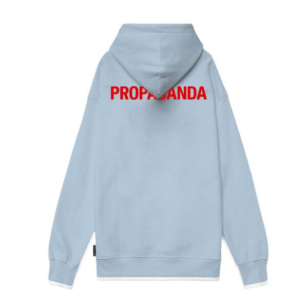 Propaganda Logo Classic Hoodie – Sky In Linea
