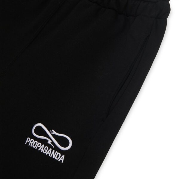 Propaganda Logo Embroidery Sweatpant – Black Affare Del Giorno
