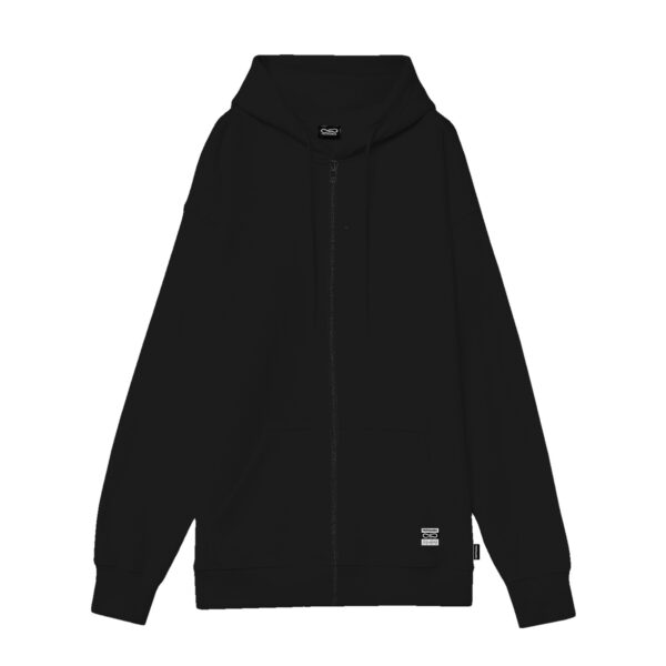 Propaganda Label Classic – Camo Zip Hoodie – Black Negozio