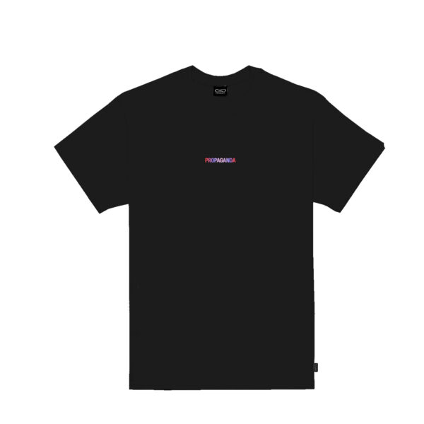 Propaganda Ribs Gradient Tee – Black Fino Al -60%