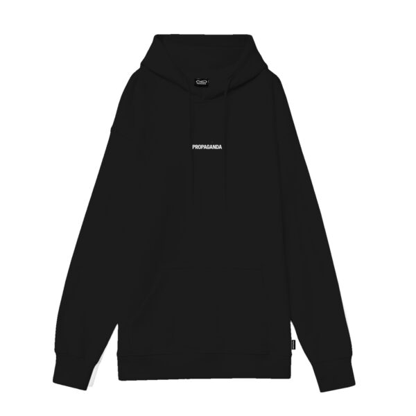 Propaganda Ribs Waves Hoodie – Black Only for today