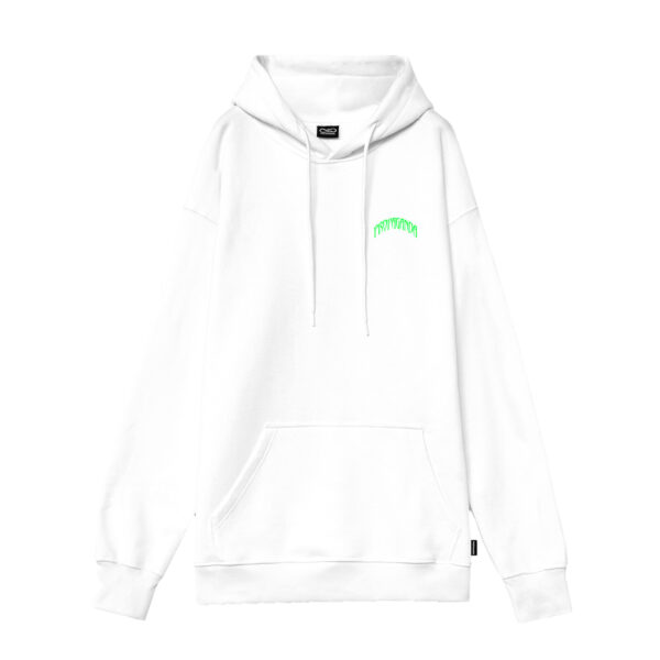 Propaganda Triangle Panther Hoodie – White Vendita
