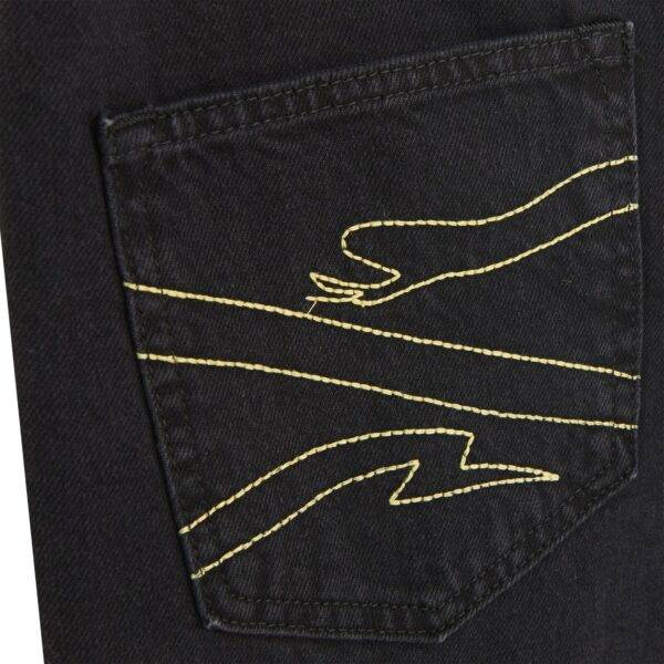 Propaganda Denim Baseball Pants – Black Saldi