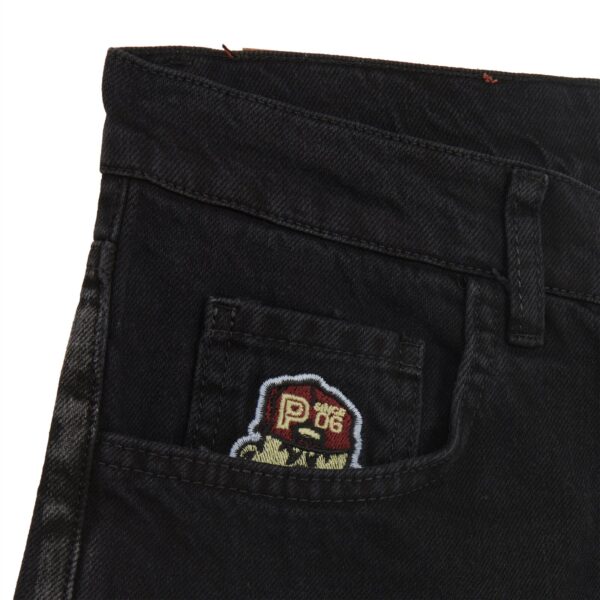 Propaganda Denim Baseball Shorts – Black Hotsell