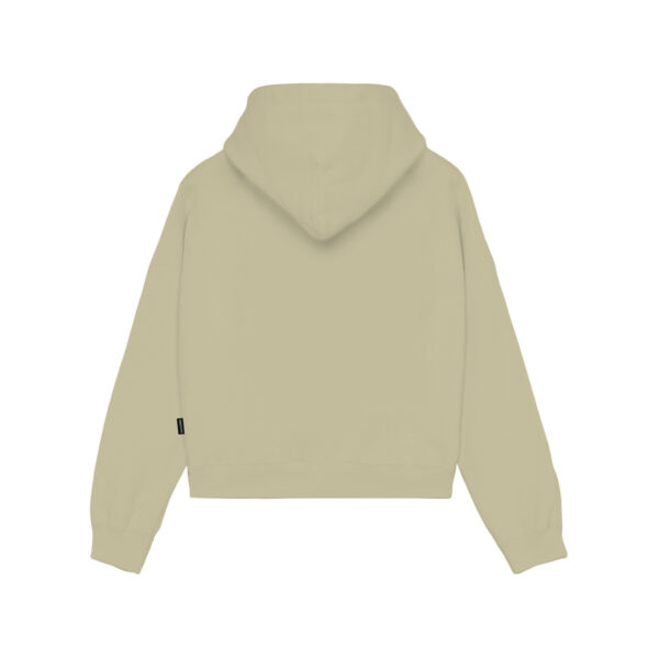 Propaganda Logo Embrodery Woman Crop Top Hoodie – Gravel Soddisfazione Garantita