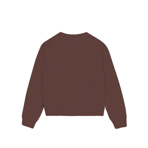 Propaganda Logo Embrodery Woman Crewneck – Mink Acquista Ora