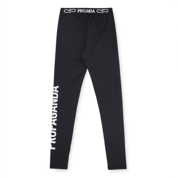 Propaganda Logo Woman Leggings – Black Offerta natalizia