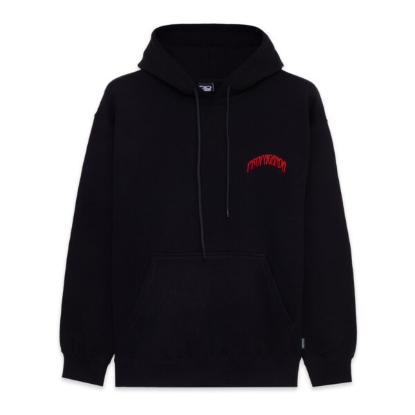 Propaganda Triangle Lion Hoodie – Black 2025