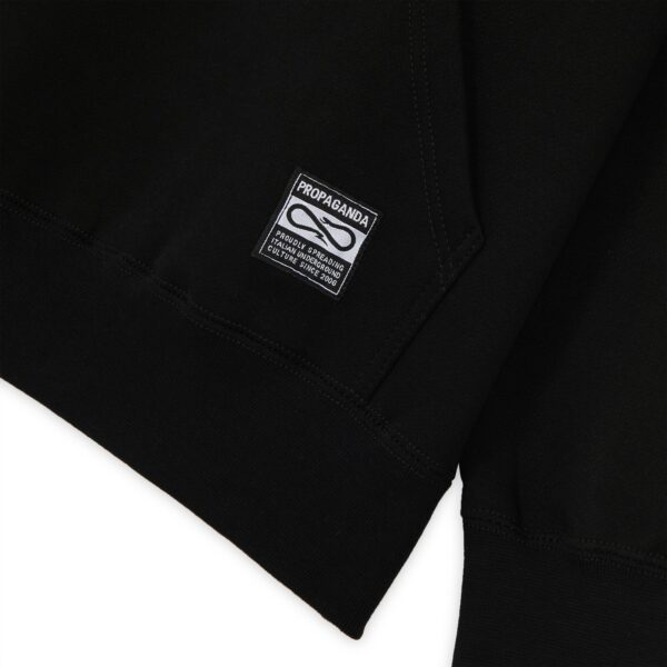 Propaganda Moka Hoodie – Black 2025